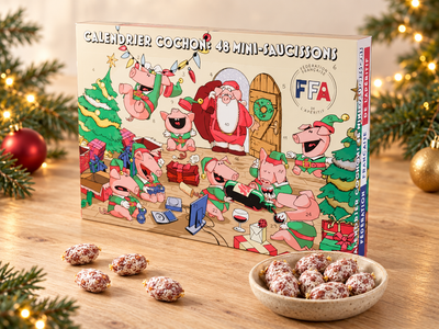 Calendrier de l'Avent Cochon 2026