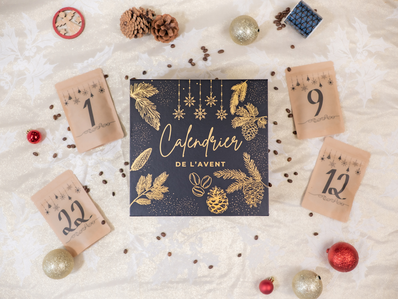 Calendrier de l'Avent Café artisanal Ici Présent