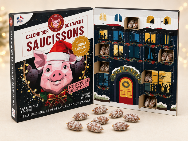 Calendrier de l'Avent Saucisson 2026