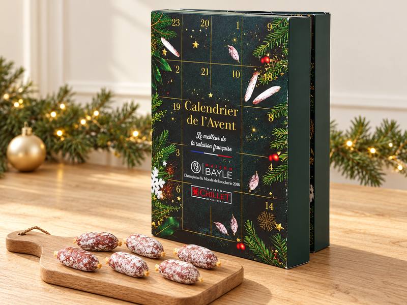 Calendrier de l'Avent Saucissons Artisanaux 2026