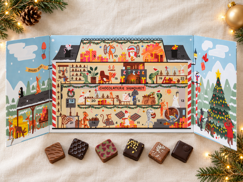 Calendrier de l’Avent Chocolats Artisanaux 2026