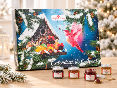 Calendrier de l'Avent Confitures Artisanales 2026