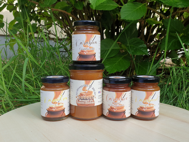 Coffret Gourmandise - 5 Crèmes de Caramel