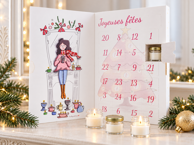 Calendrier de l'Avent Bougies Végétales 2026