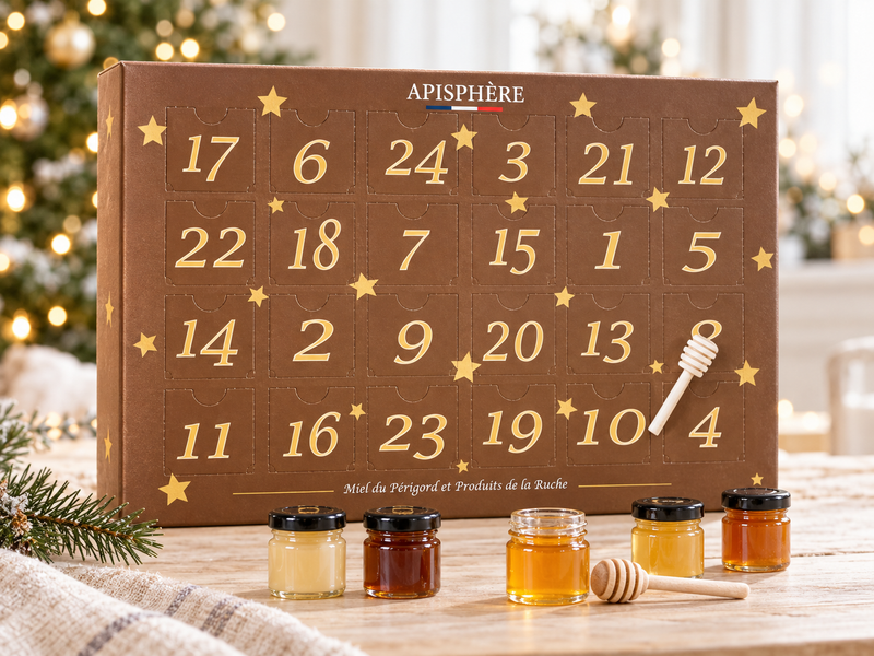 Calendrier de l'Avent Miel et Produits de la Ruche 2026