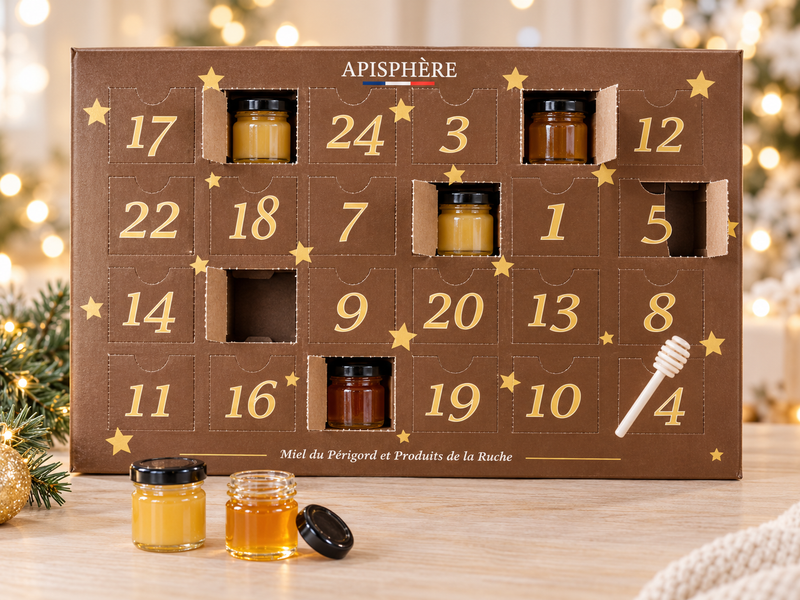 Calendrier de l'Avent Miel et Produits de la Ruche 2026