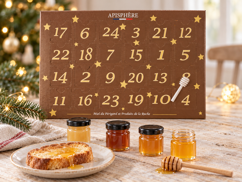 Calendrier de l'Avent Miel et Produits de la Ruche 2026