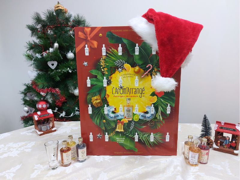Calendrier de l'avent rhum et punchs 2023