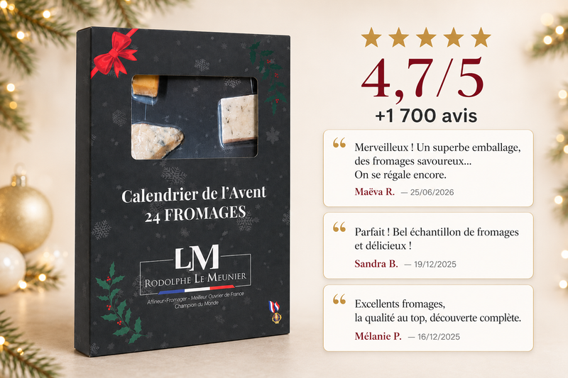 Calendrier de l’Avent Fromage 2026