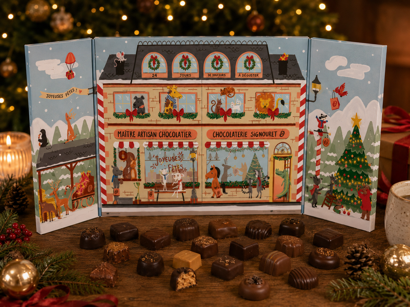 Calendrier de l’Avent Chocolat Artisanaux 2026
