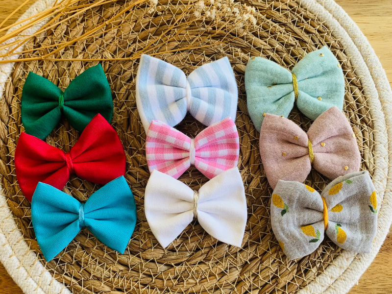 Assortiment de 9 barrettes bébés-enfants Classiques