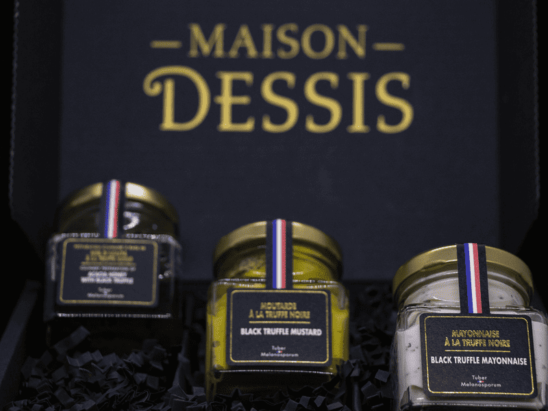 Coffret Trio Truffes : Mayonnaise, Moutarde et Miel
