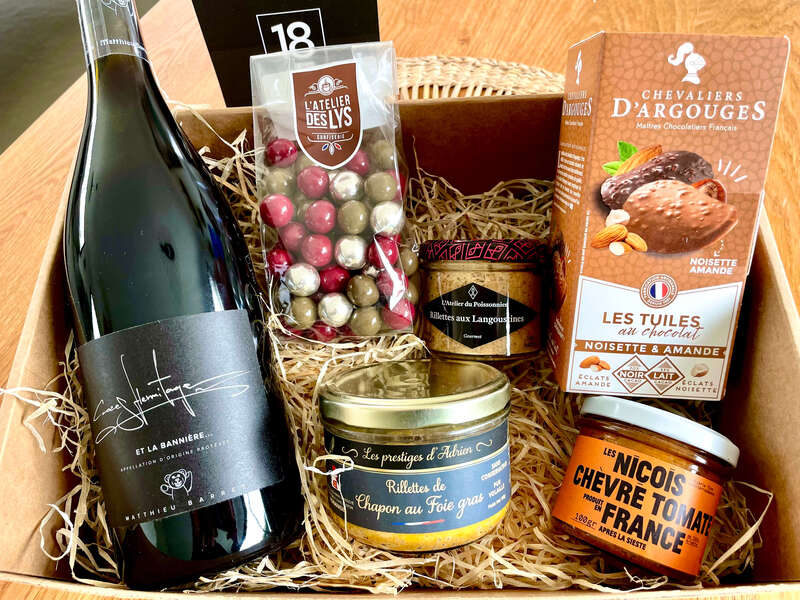 Coffret d'exception : Crozes-Hermitage, 3 mets salés & 3 sucrés