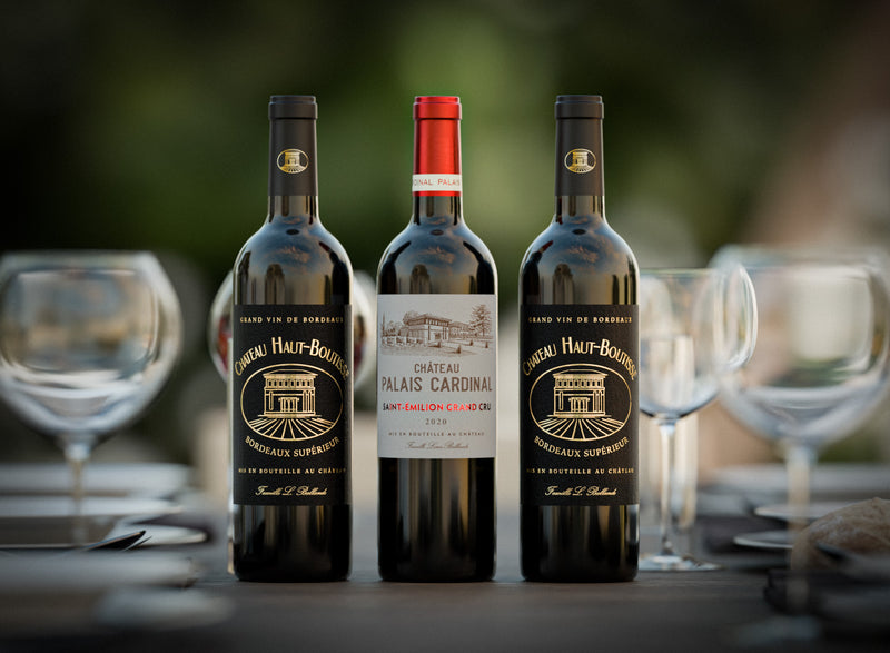 COFFRET VIN DE BORDEAUX 3 BOUTEILLES ROUGE AOC SAINT-ÉMILION GRAND CRU, BORDEAUX