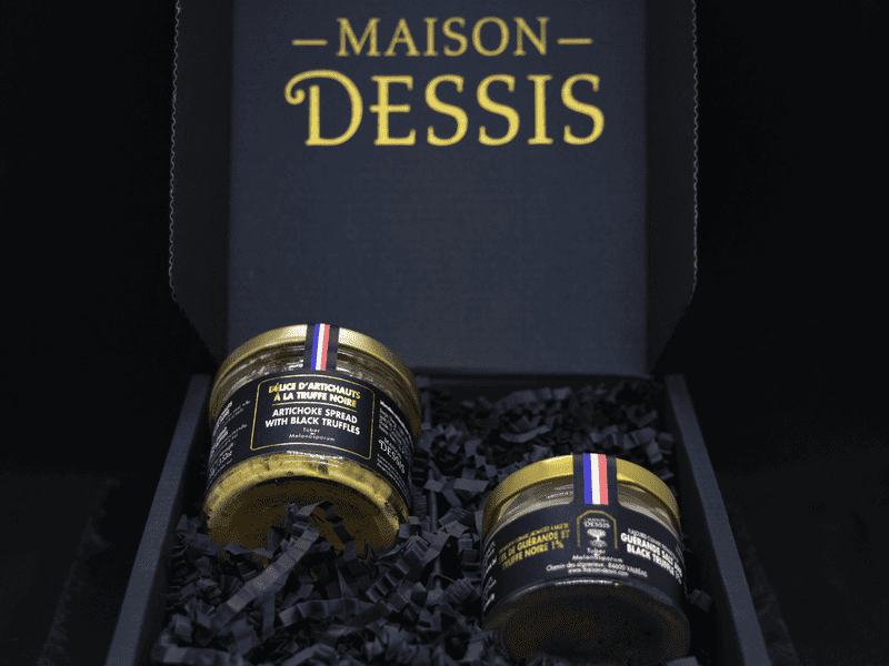 Coffret Duo Truffes : Sel de Guérande et Tartinable Artichaut