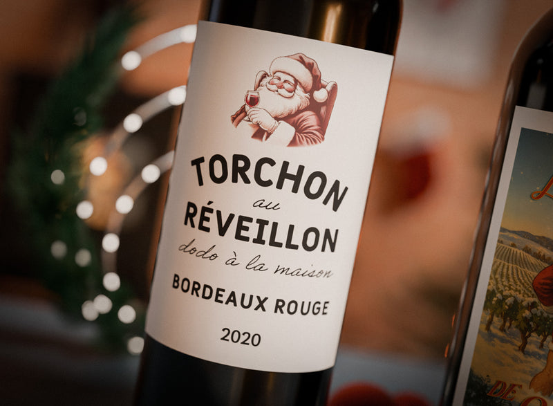Coffret vin de Noël en Bordeaux