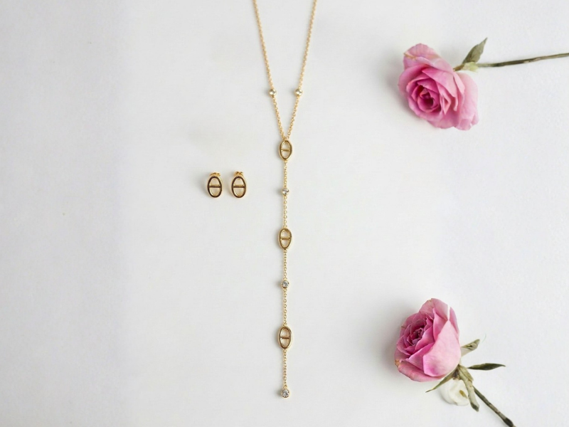 Coffret de 1 collier et 1 paire de boucles d'oreilles Esmé