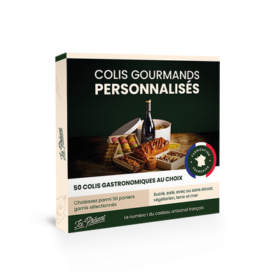 Coffret Colis Gourmands Exception - coffret imprimé