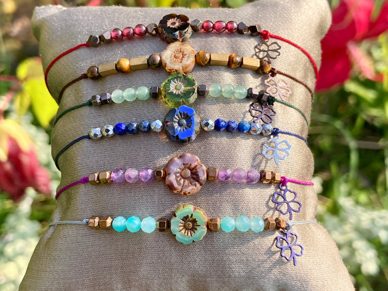 Bracelet femme en pierre fines