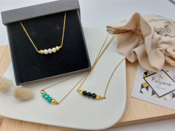 Collier MATHILDE fin et délicat