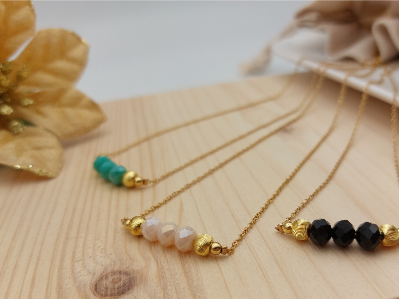 Collier MATHILDE fin et délicat