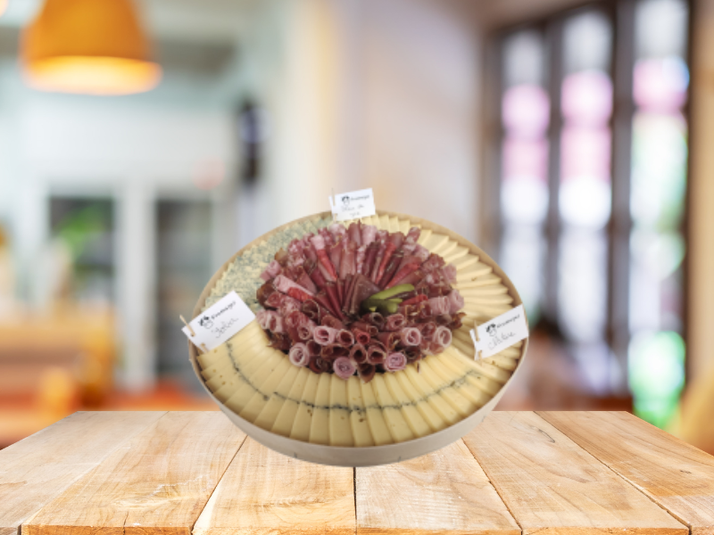 Plateau Raclette du Jura & charcuterie