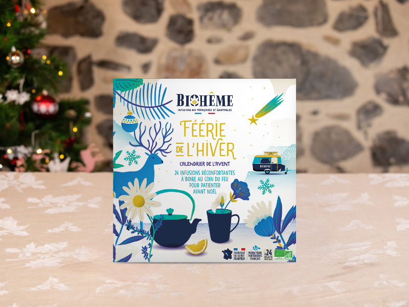Calendrier de l'Avent Infusions BIO