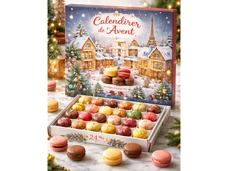 Calendrier de l'Avent Macarons 2026