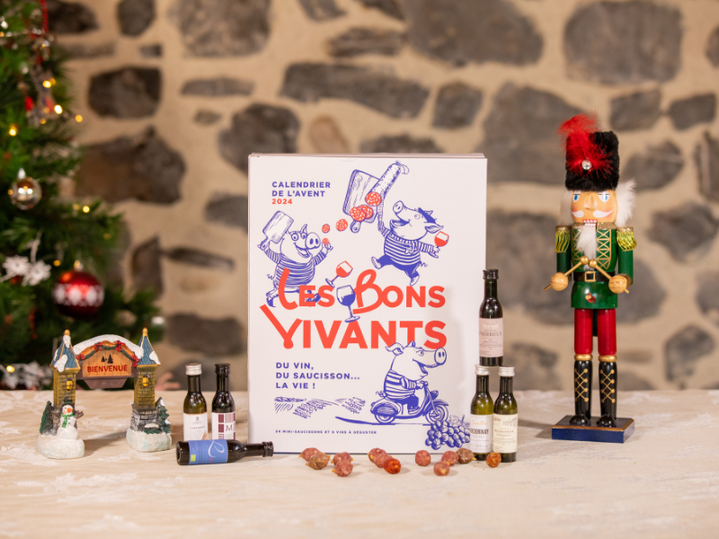 Calendrier de l'Avent Saucisson & Vin 2024