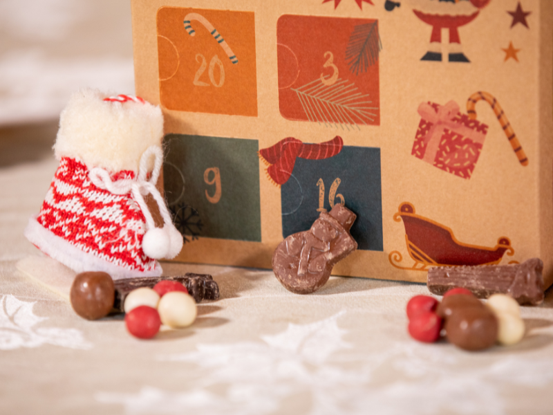 Calendrier de l'Avent Chocolat et Biscuits 2025