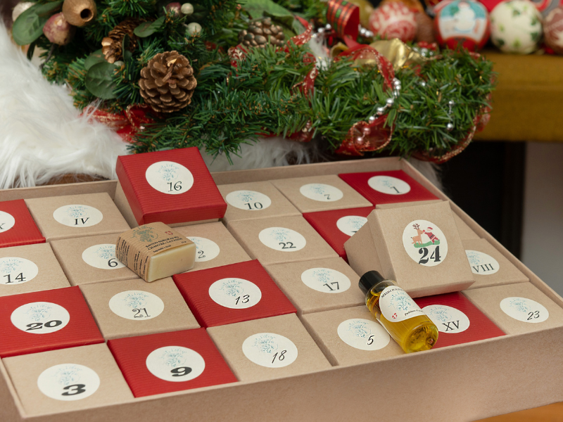 Calendrier de l'Avent Cosmétiques Bio 2025