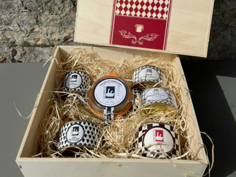 Coffret gourmand Foie gras et autres douceurs