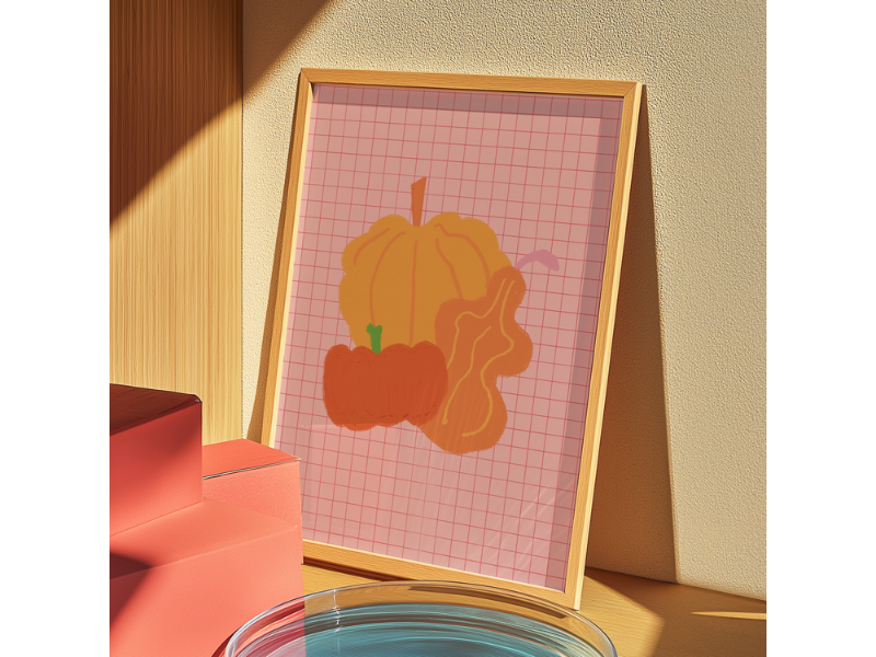 Deux affiches colorées A4 au choix