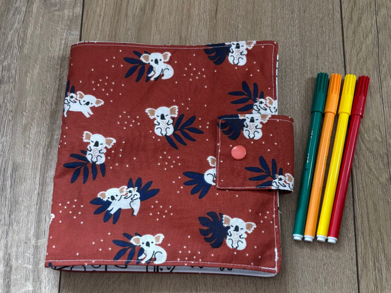 Le cahier de coloriage lavable