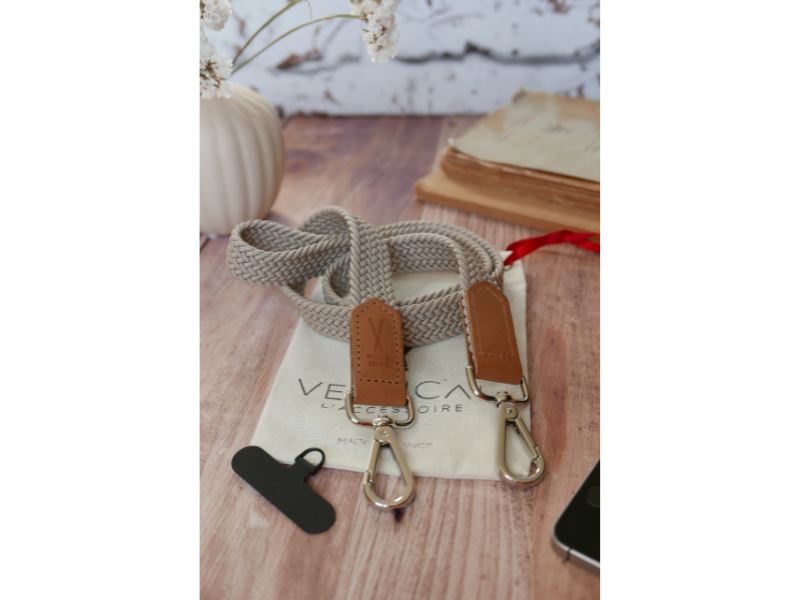 Lanières tressées pour smartphone