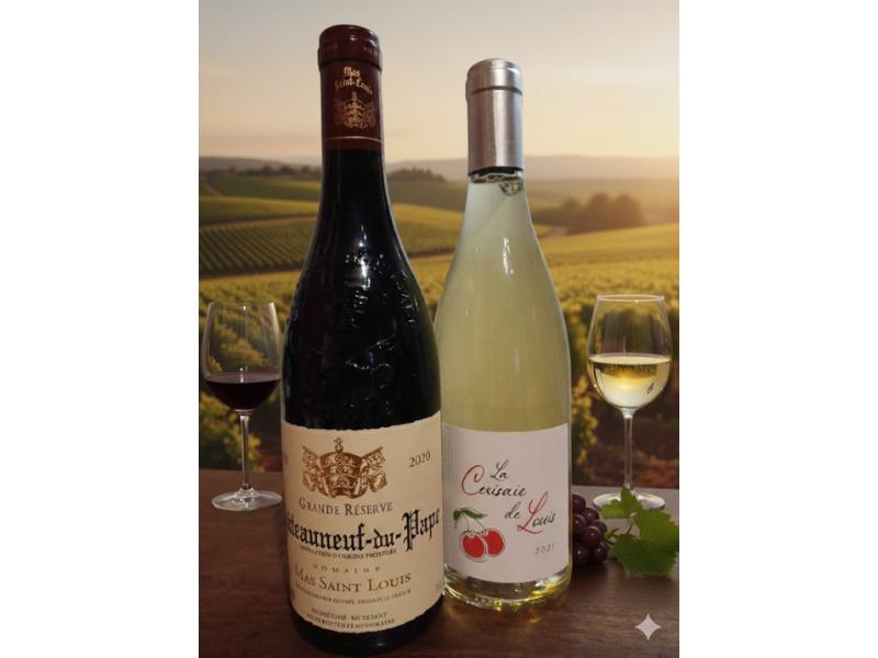 Coffret 2 bouteilles Vin de France 2021 + 1 Grande Réserve