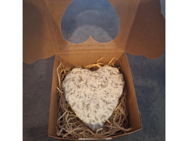 Coffret Saint-Valentin Vin et Saucisson Coeur