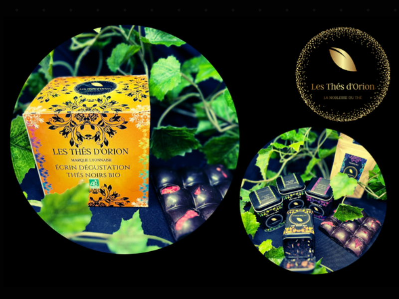 Ecrin de thés et chocolats