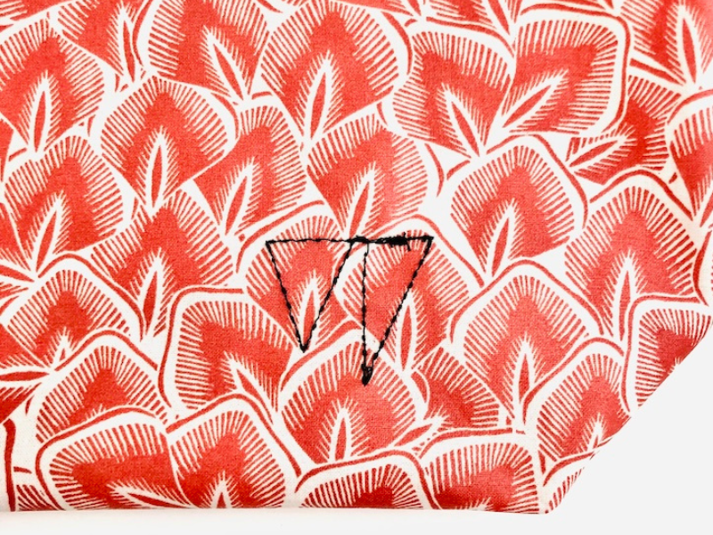 Lunch bag en tissu enduit imperméable