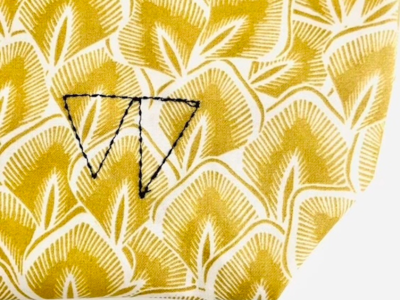 Lunch bag en tissu enduit imperméable