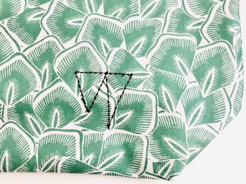 Lunch bag en tissu enduit imperméable