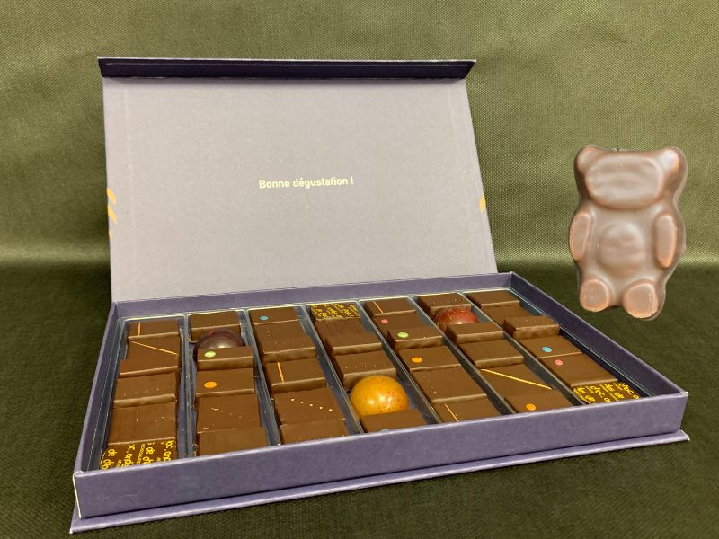 Coffret de 42 Chocolats et NOUNOURS GUIMAUVE