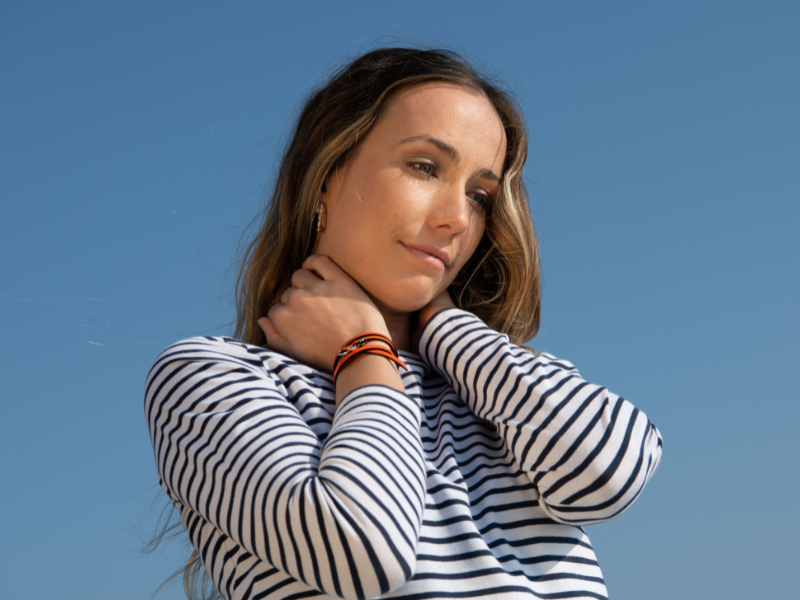 Bracelet Lanière en cuir 3 tours