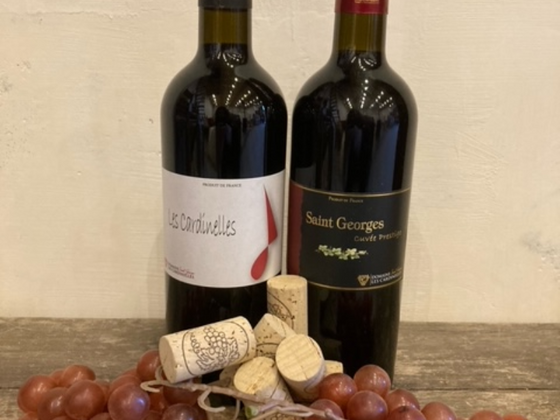 Coffret vin du Languedoc 2 bouteilles rouge IGP Coteaux d’Ensérune