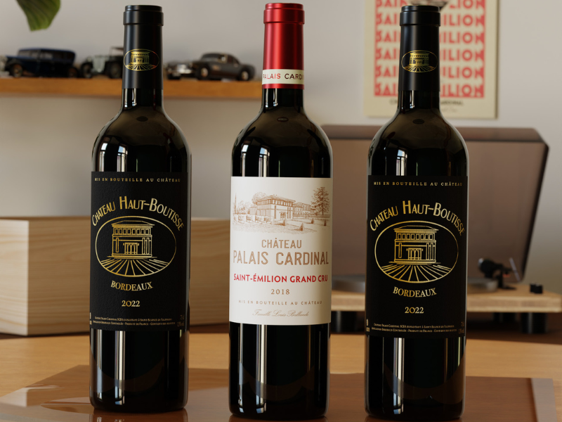 Coffret sélection de 3 grands vins rouges - Paniers garnis
