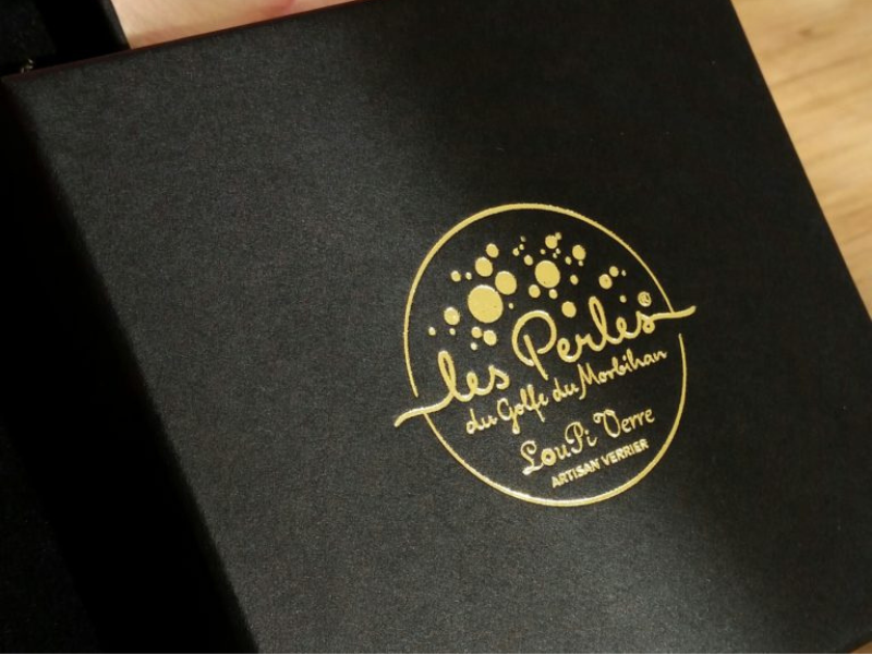 Collier doré Île d Arz Turquoise