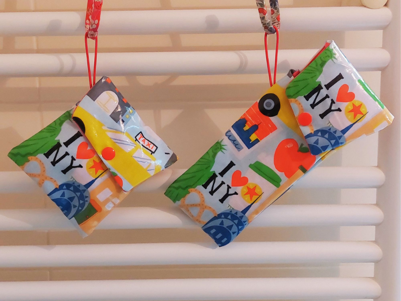 Duo pochette de voyage imperméable brosse à dents/dentifrice et pour le savon solide