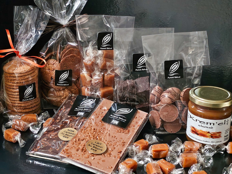 Assortiment de Gourmandises Bigoudènes au caramel beurre salé