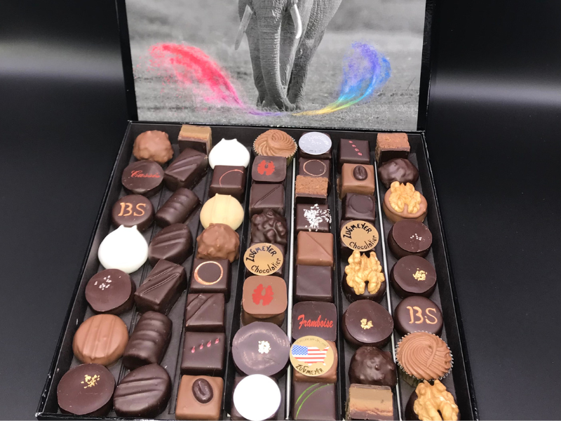 Coffret 56 Gourmandises chocolatées