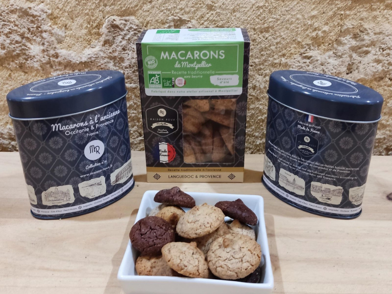 3 Coffrets macarons BIO